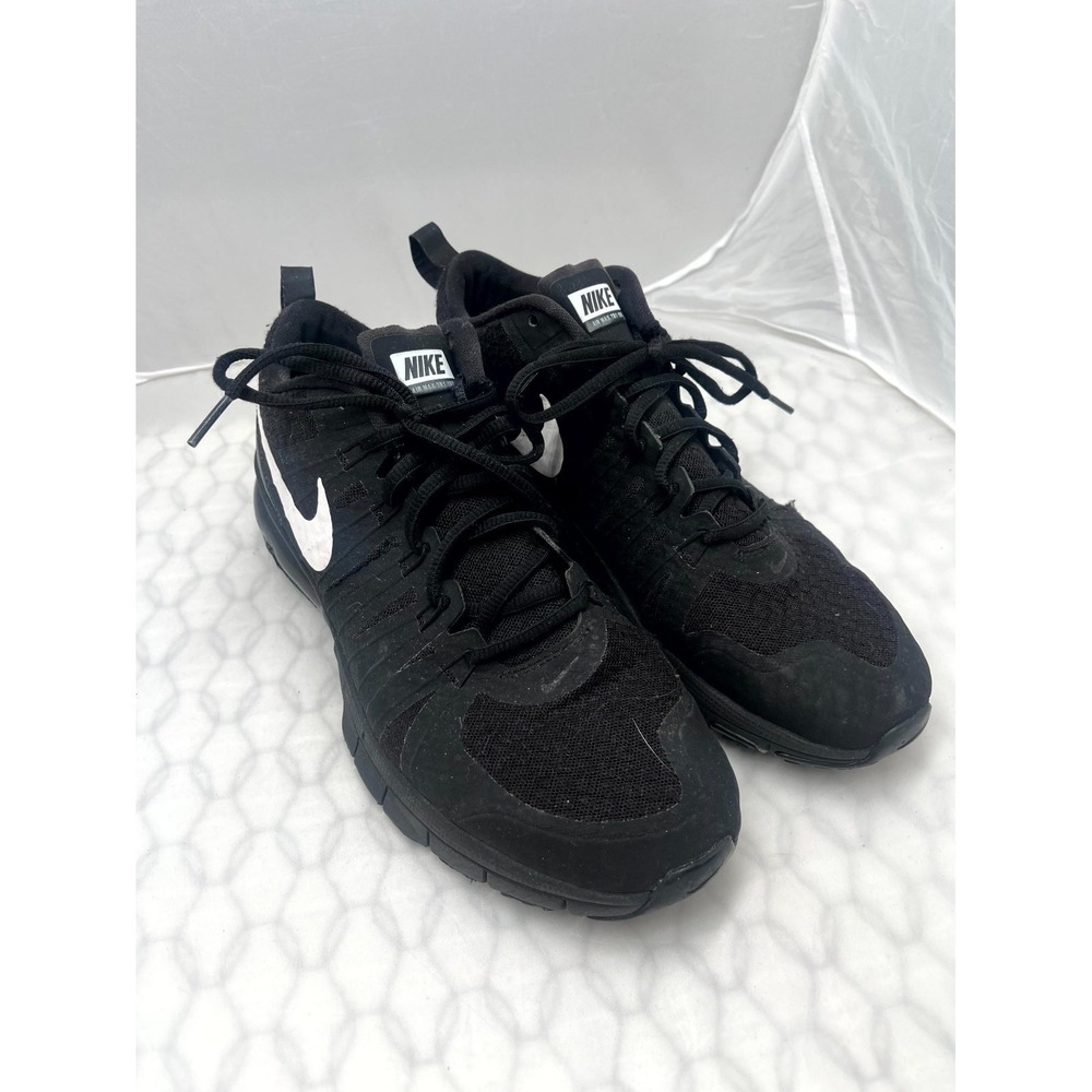 Nike Air Max TR1‎ 180 Mens 9 Sneaker Black White Lace Up Athletic Training Shoes